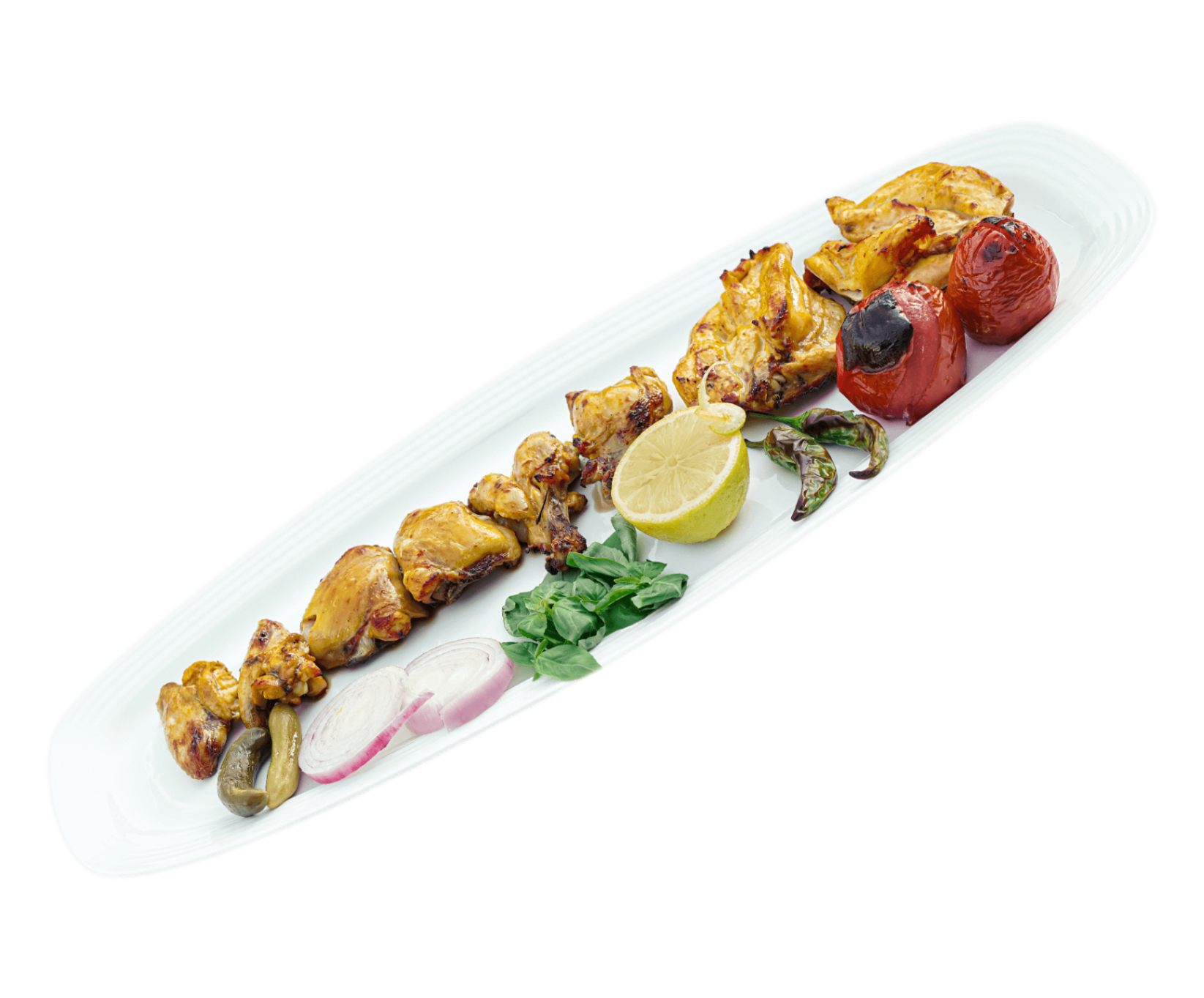 جوجه با استخوان شاندیز