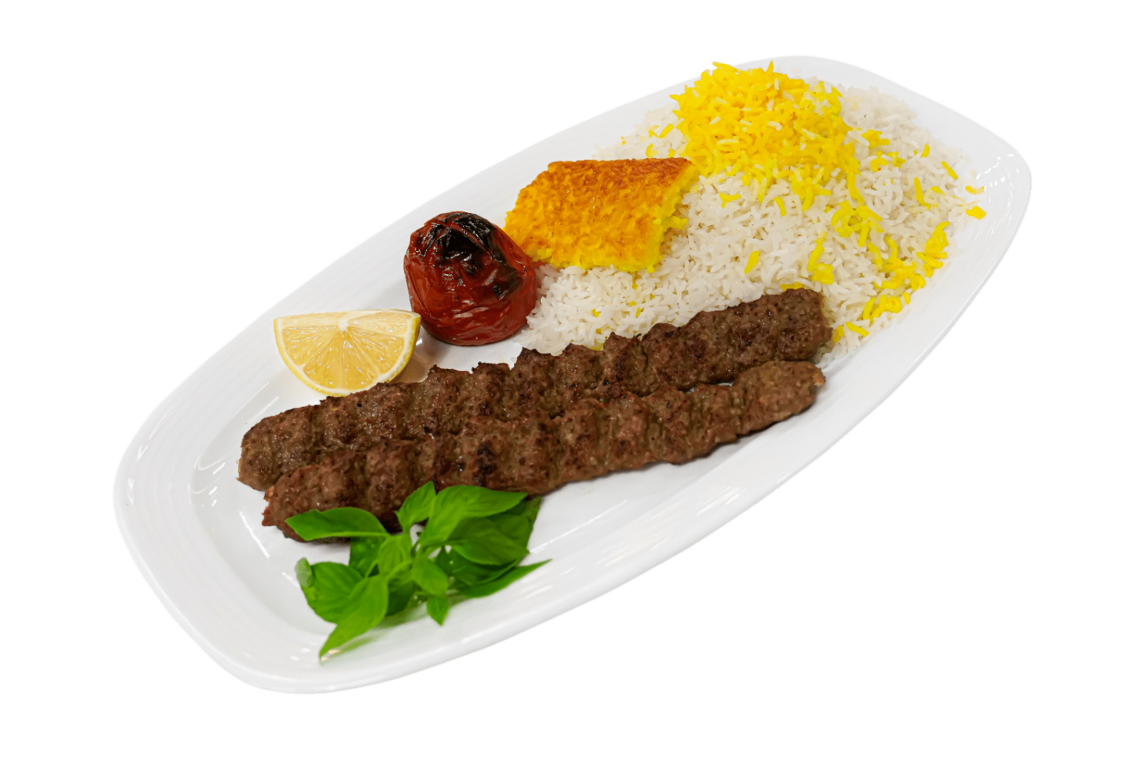 چلو کباب کوبیده